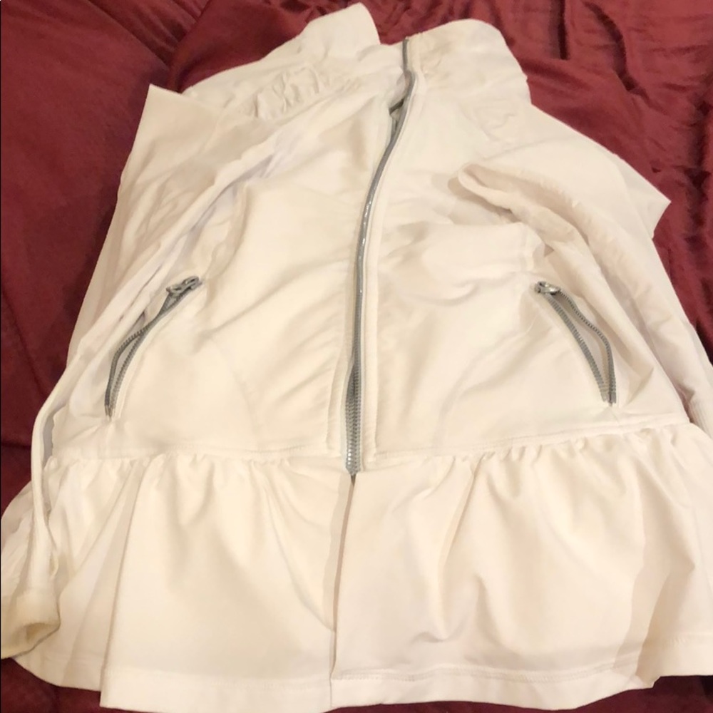 Zella light white coat